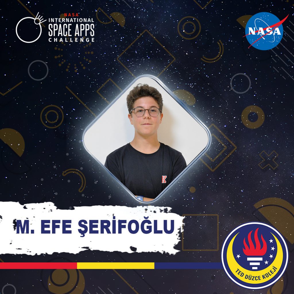 NASA SPACE APPS CHALLENGE 2023 – TED DÜZCE KOLEJİ